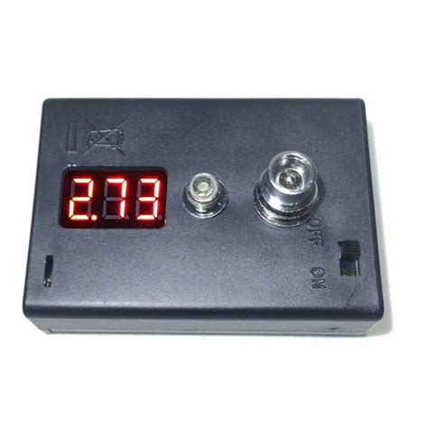 beyond vape voltage drop tester|Digital Ohm Reader Voltage Tester .